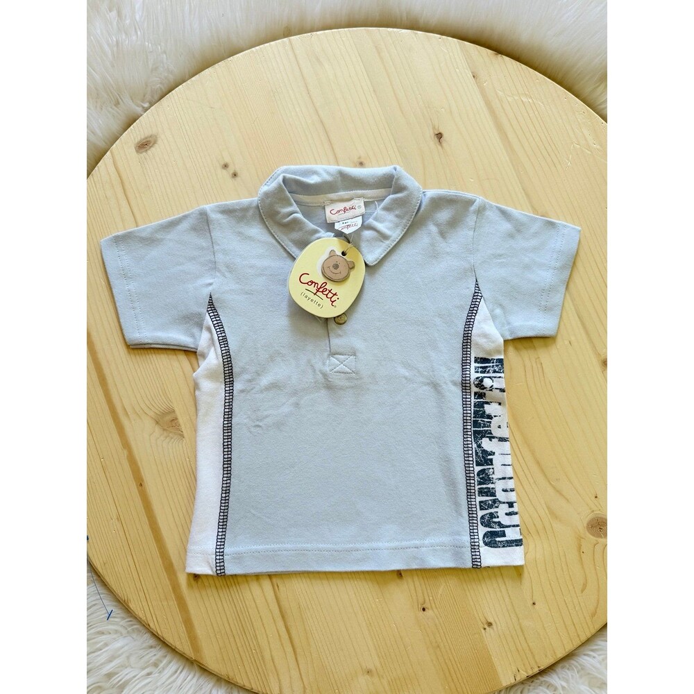 Confetti baby polo shirt 12M